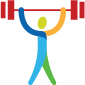 Weightlifting (IWF) — logo